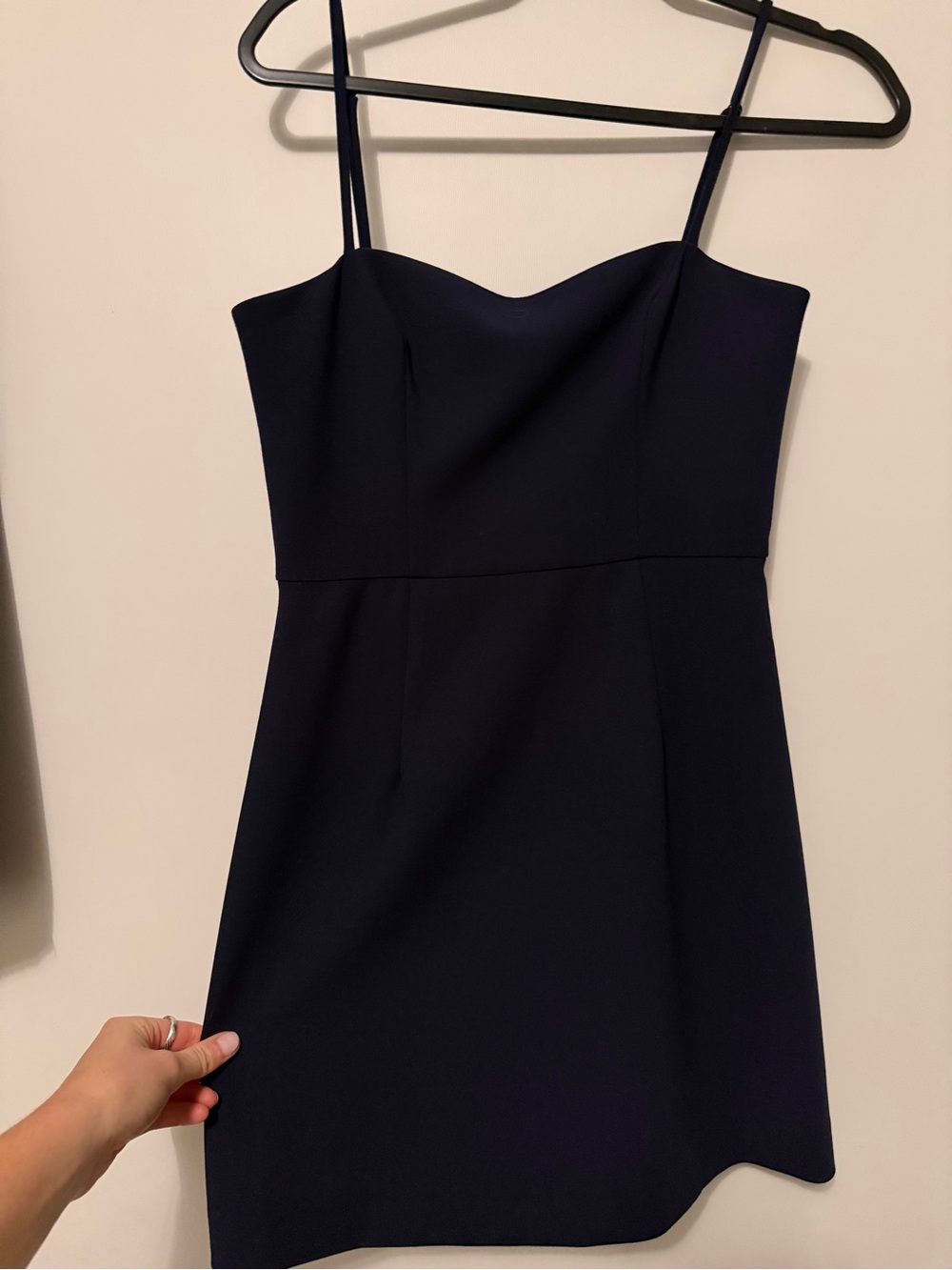 French Connection Navy Spaghetti Strap Mini Dress